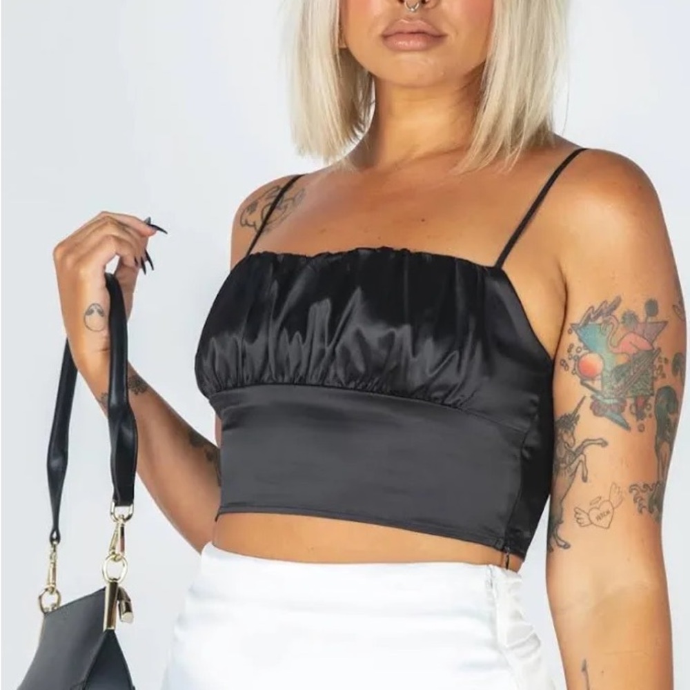 Princess Polly Black Top